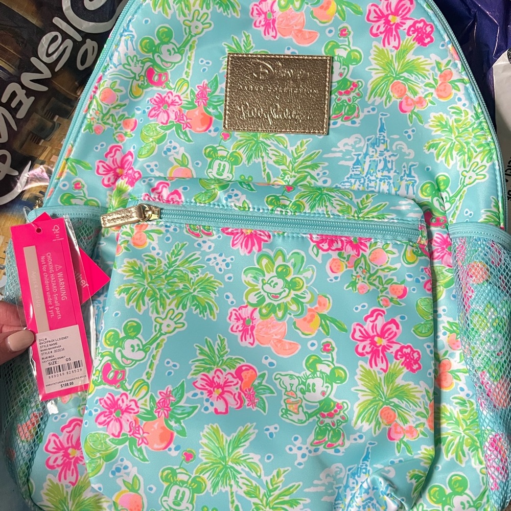 Lilly Pulitzer Disney Backpack NWT